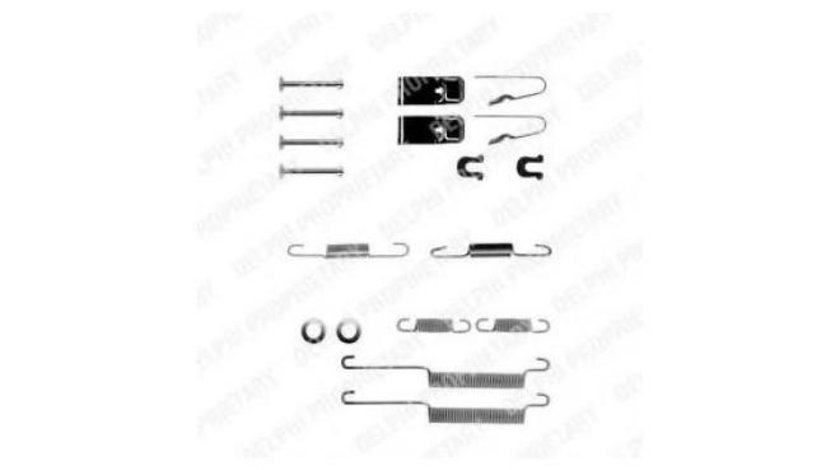 Set accesorii, sabot de frana Honda CIVIC Mk IV cupe (EJ) 1993-1996 #2 0654