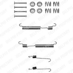 Set accesorii, sabot de frana HYUNDAI ACCENT II limuzina (LC) (1999 - 2006) DELPHI LY1316 piesa NOUA