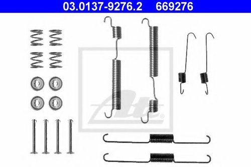 Set accesorii, sabot de frana HYUNDAI ACCENT II limuzina (LC) (1999 - 2006) ATE 03.0137-9276.2 piesa...