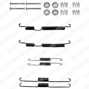 Set accesorii, sabot de frana HYUNDAI ELANTRA (XD) (2000 - 2006) DELPHI LY1309 piesa NOUA