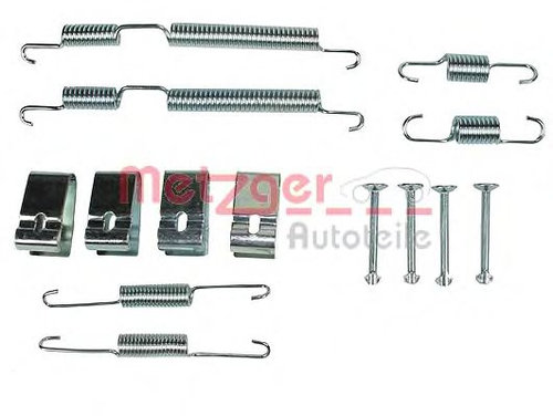 Set accesorii, sabot de frana HYUNDAI i10 (PA) (2007 - 2013) METZGER 105-0017 piesa NOUA