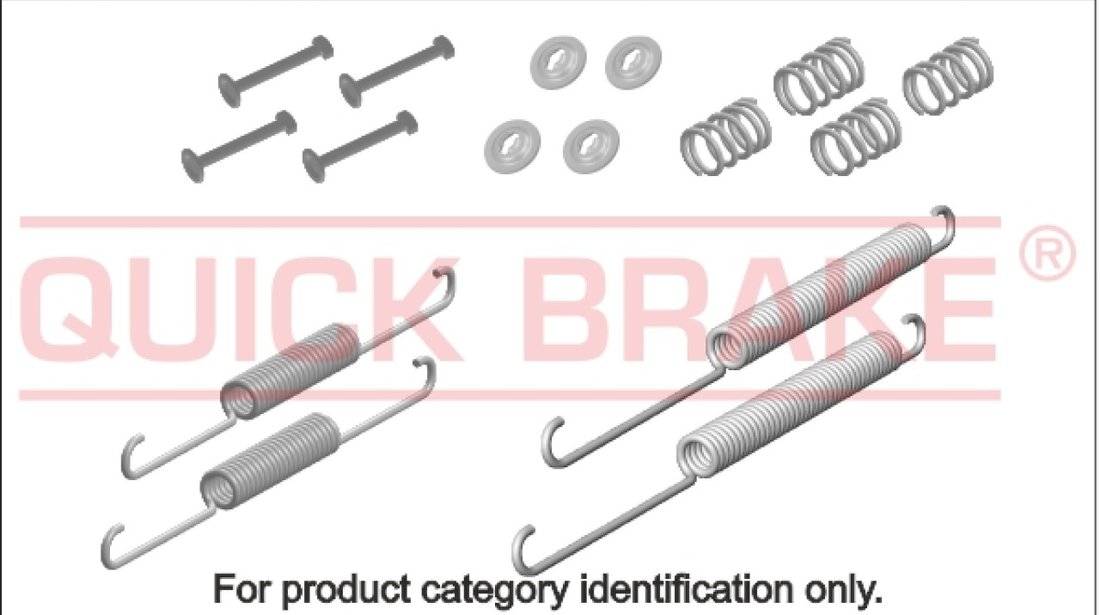 Set accesorii sabot de frana ISUZU TROOPER samochód terenowy otwarty UBS Producator OJD QUICK BRAKE 105-0758