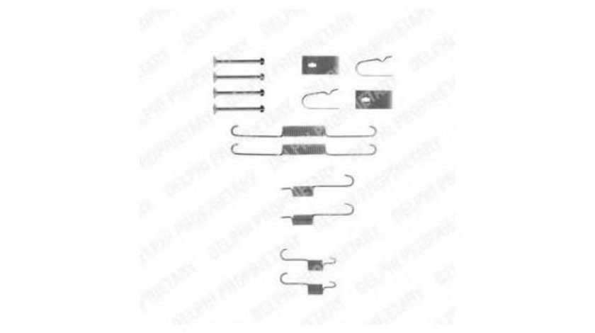 Set accesorii, sabot de frana Kia SHUMA II limuzina (FB) 2001-2004 #2 0782