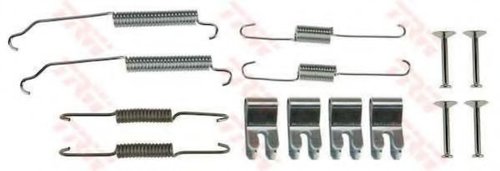Set accesorii, sabot de frana MAZDA 2 (DE) (2007 - 2015) TRW SFK431 piesa NOUA