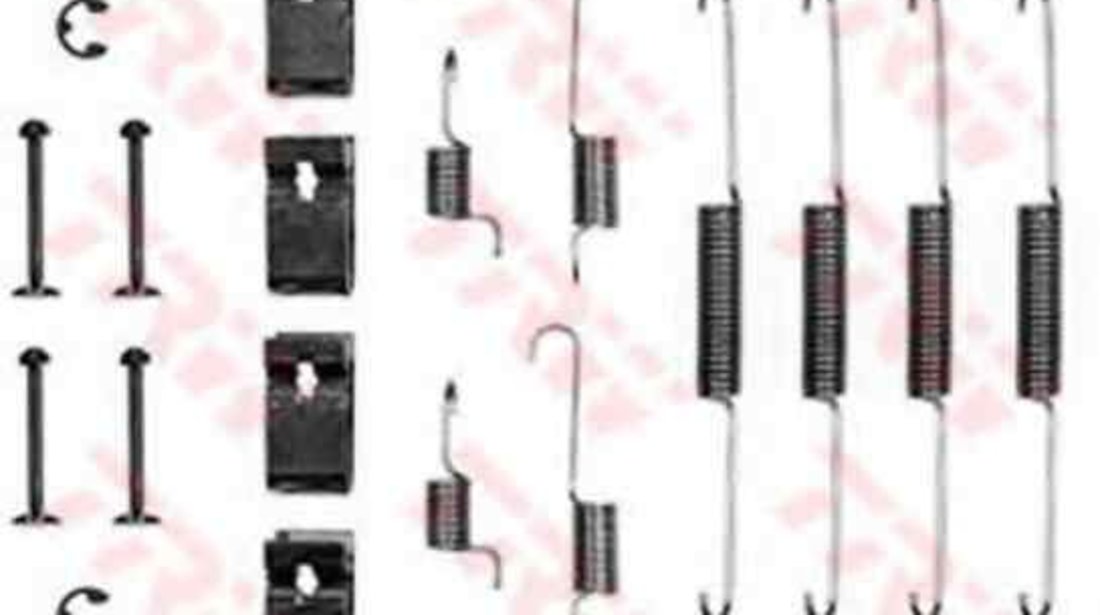 Set accesorii, sabot de frana MAZDA 626 II cupe (GC) TRW SFK123