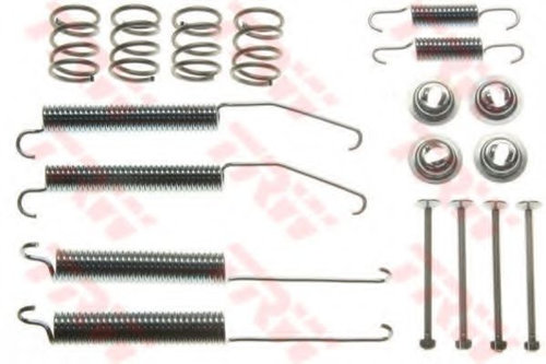 Set accesorii, sabot de frana MITSUBISHI L 200 (K7, K6) (1996 - 2007) TRW SFK380 piesa NOUA