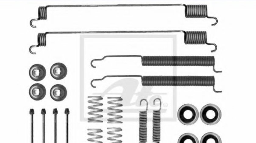 Set accesorii, sabot de frana NISSAN NAVARA (D22) (1997 - 2016) ATE 03.0137-9290.2 piesa NOUA