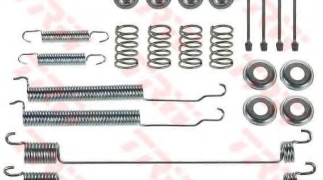 Set accesorii, sabot de frana NISSAN PATHFINDER II (R50) (1995 - 2004) TRW SFK378 piesa NOUA