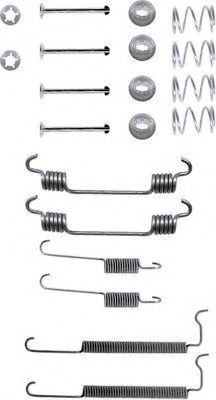 Set accesorii, sabot de frana OPEL ASTRA F Hatchback (53, 54, 58, 59) (1991 - 1998) TEXTAR 97008300 piesa NOUA