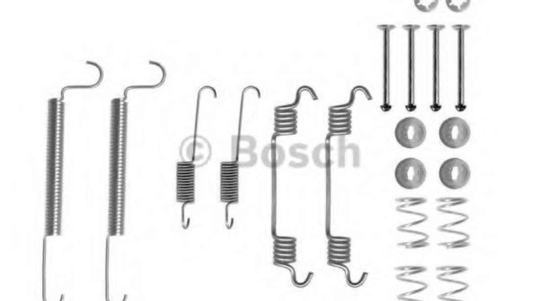 Set accesorii, sabot de frana OPEL ASTRA G Combi (F35) (1998 - 2009) BOSCH 1 987 475 226 piesa NOUA