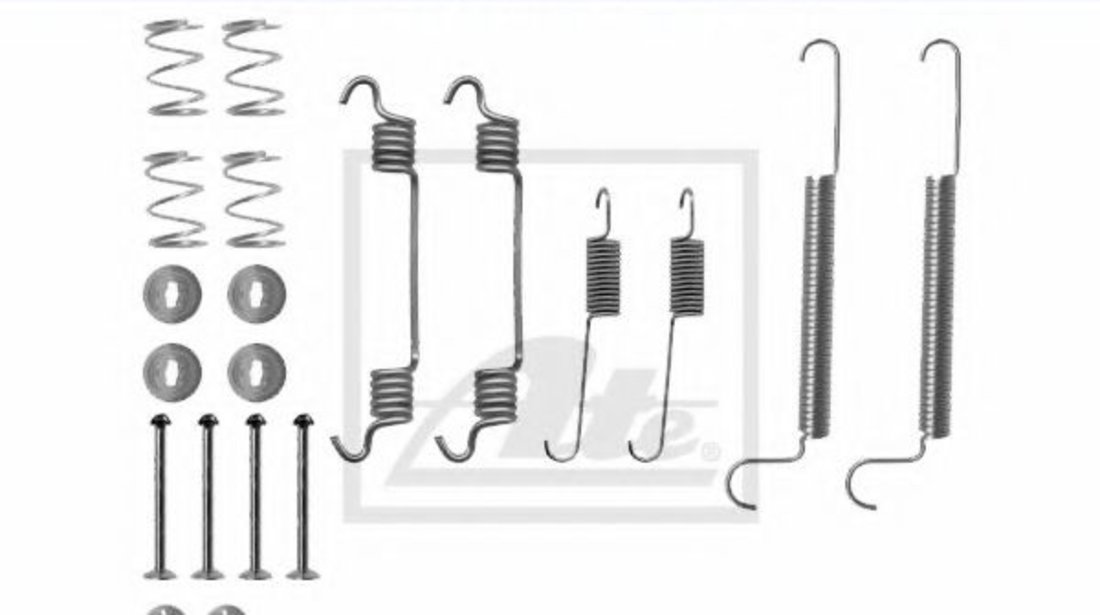 Set accesorii, sabot de frana OPEL ASTRA G Cupe (F07) (2000 - 2005) ATE 03.0137-9215.2 piesa NOUA