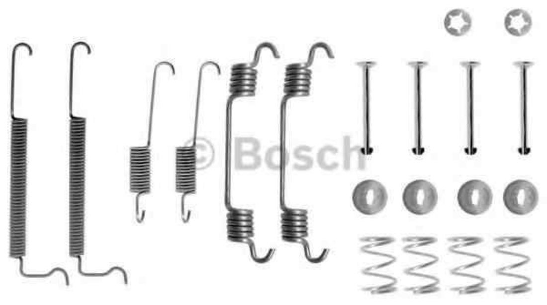 Set accesorii, sabot de frana OPEL ASTRA G hatchback (F48_, F08_) BOSCH 1 987 475 134