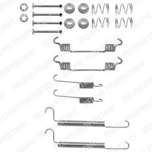 Set accesorii, sabot de frana OPEL COMBO Combi (2001 - 2016) DELPHI LY1241 piesa NOUA