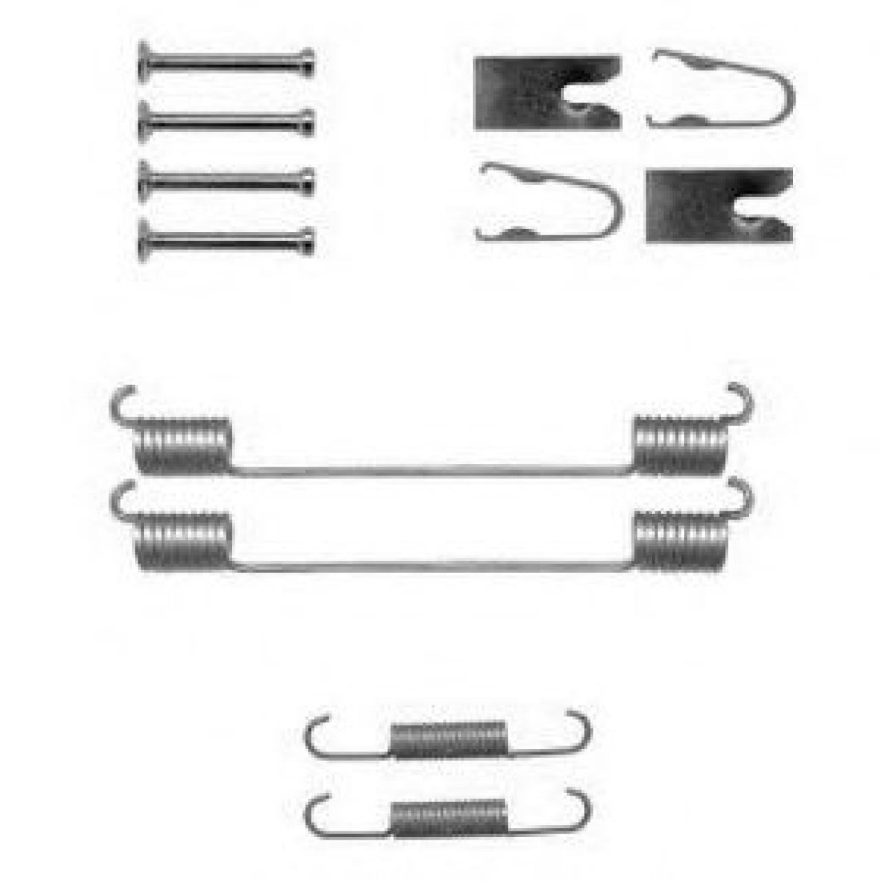 Set accesorii, sabot de frana OPEL CORSA E (2014 - 2016) DELPHI LY1369 piesa NOUA