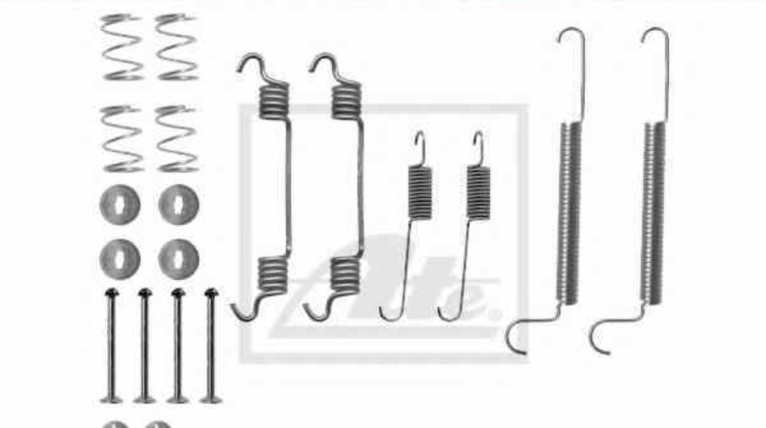 Set accesorii sabot de frana OPEL ZAFIRA A F75 ATE 03.0137-9215.2