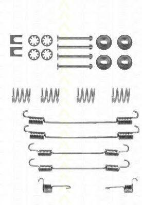 Set accesorii, sabot de frana PEUGEOT 306 (7B, N3, N5) (1993 - 2003) TRISCAN 8105 102578 piesa NOUA