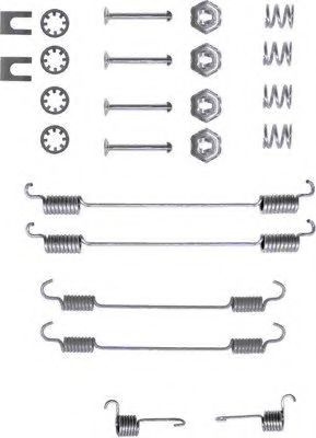 Set accesorii, sabot de frana PEUGEOT 306 (7B, N3, N5) (1993 - 2003) TEXTAR 97010000 piesa NOUA