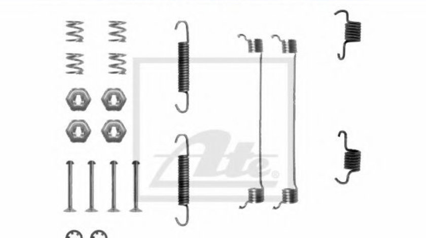 Set accesorii, sabot de frana PEUGEOT 306 (7B, N3, N5) (1993 - 2003) ATE 03.0137-9086.2 piesa NOUA