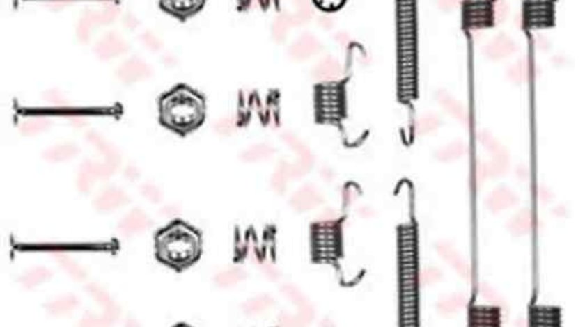 Set accesorii, sabot de frana PEUGEOT 306 Cabriolet (7D, N3, N5) TRW SFK138