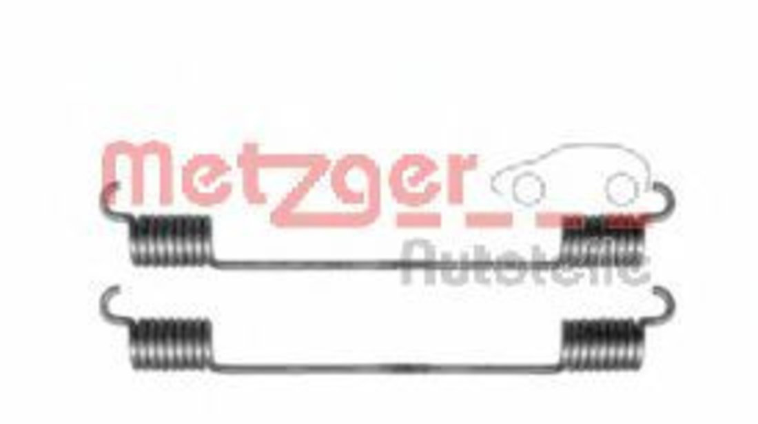 Set accesorii, sabot de frana PEUGEOT BIPPER Tepee (2008 - 2016) METZGER 105-0814 piesa NOUA