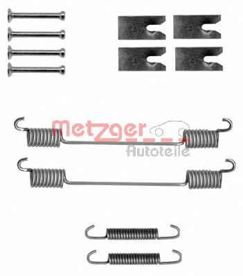 Set accesorii, sabot de frana PEUGEOT BOXER platou / sasiu (244) (2001 - 2016) METZGER 105-0836 piesa NOUA