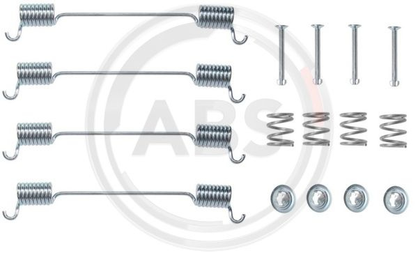 Set accesorii, sabot de frana punte fata (0524Q ABS) VW