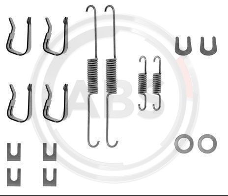 Set accesorii, sabot de frana punte fata (0549Q ABS) RENAULT