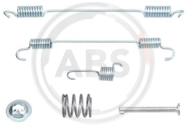 Set accesorii, sabot de frana puntea spate (0021Q ABS) DACIA,LADA,RENAULT