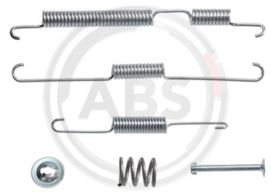 Set accesorii, sabot de frana puntea spate (0024Q ABS) HYUNDAI,KIA