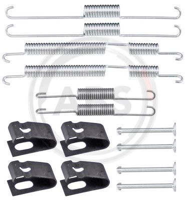 Set accesorii, sabot de frana puntea spate (0035Q ABS) HYUNDAI,KIA