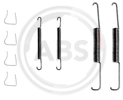 Set accesorii, sabot de frana puntea spate (0508Q ABS) OPEL