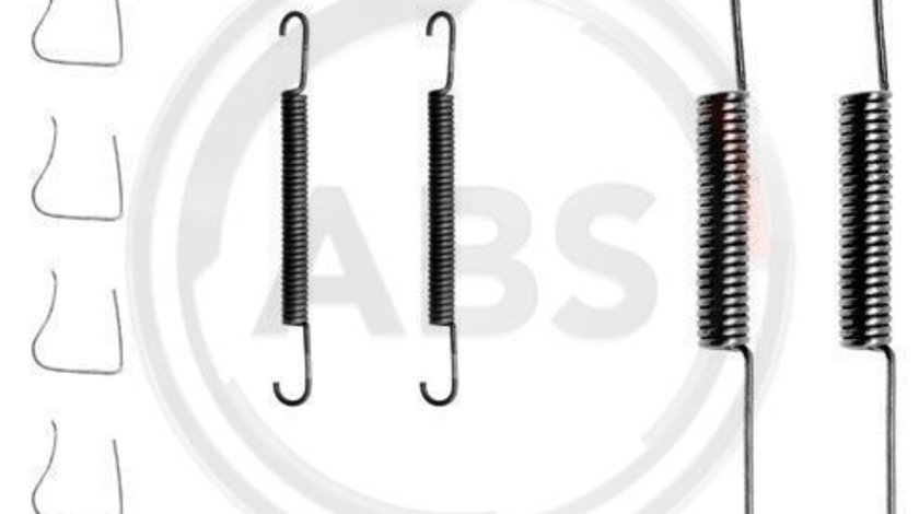 Set accesorii, sabot de frana puntea spate (0508Q ABS) OPEL