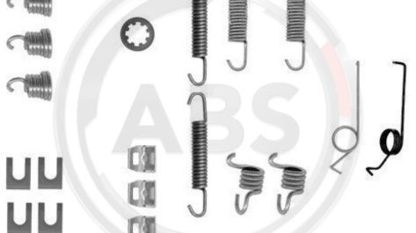 Set accesorii, sabot de frana puntea spate (0519Q ABS) FORD