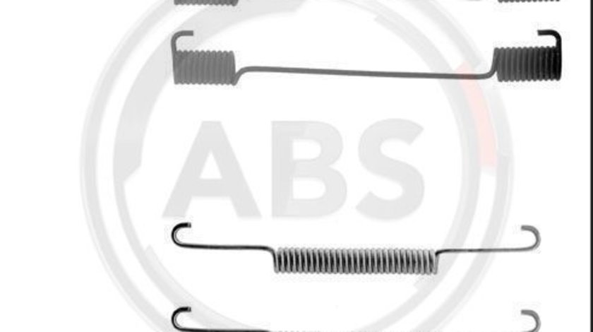 Set accesorii, sabot de frana puntea spate (0520Q ABS) AUSTIN,MG,ROVER,ZASTAVA