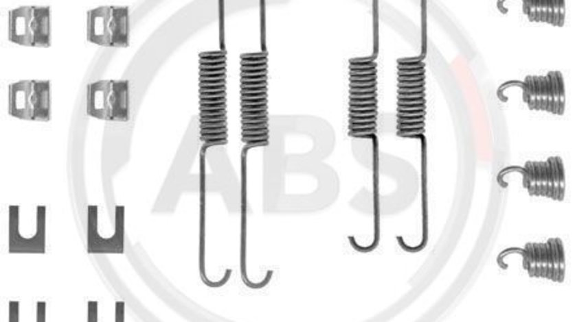 Set accesorii, sabot de frana puntea spate (0553Q ABS) RENAULT