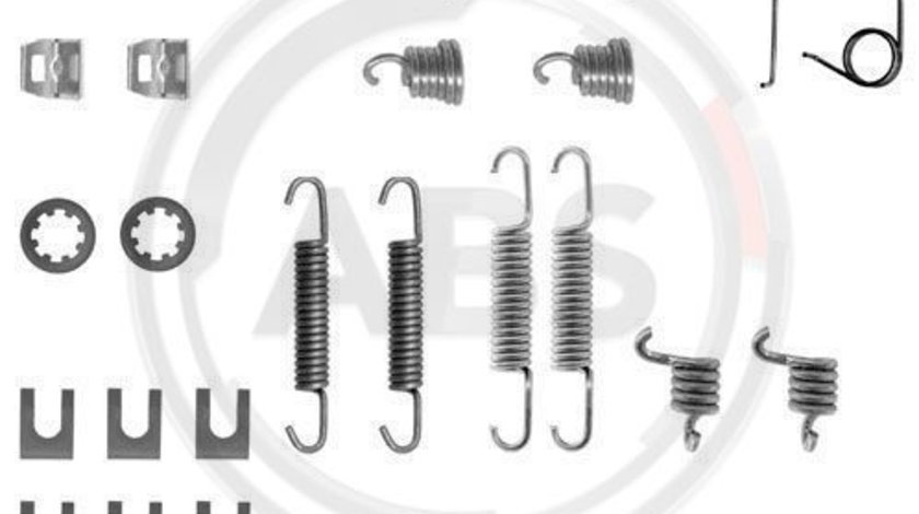 Set accesorii, sabot de frana puntea spate (0554Q ABS) ARO,Citroen,PEUGEOT,RENAULT,TALBOT