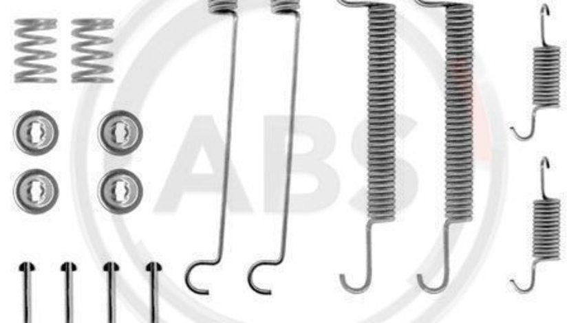 Set accesorii, sabot de frana puntea spate (0560Q ABS) PEUGEOT,RENAULT