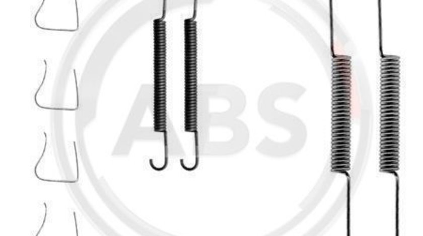 Set accesorii, sabot de frana puntea spate (0562Q ABS) OPEL,VAUXHALL