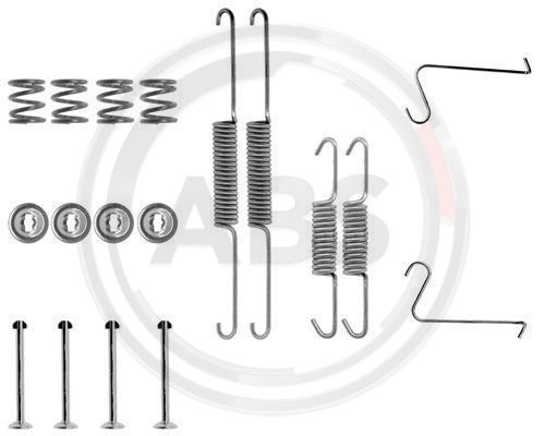 Set accesorii, sabot de frana puntea spate (0603Q ABS) SKODA