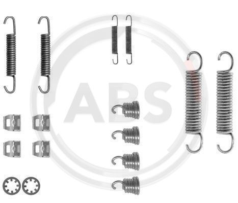 Set accesorii, sabot de frana puntea spate (0612Q ABS) PEUGEOT,TALBOT