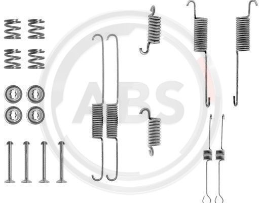 Set accesorii, sabot de frana puntea spate (0615Q ABS) FORD