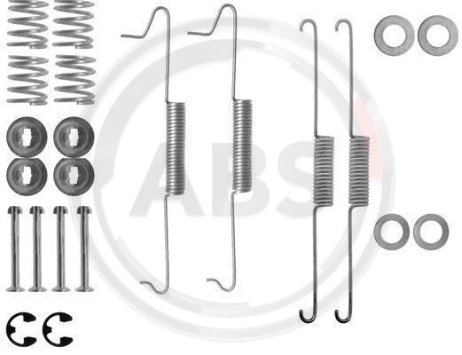 Set accesorii, sabot de frana puntea spate (0623Q ABS) FORD