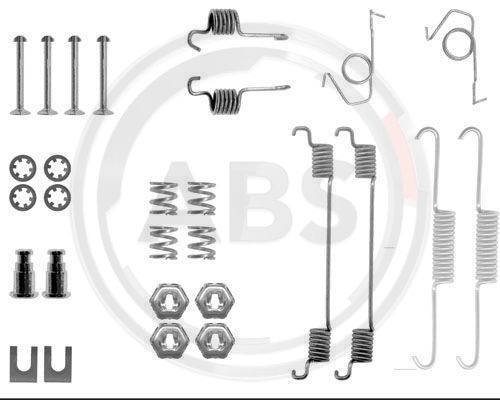 Set accesorii, sabot de frana puntea spate (0626Q ABS) FORD