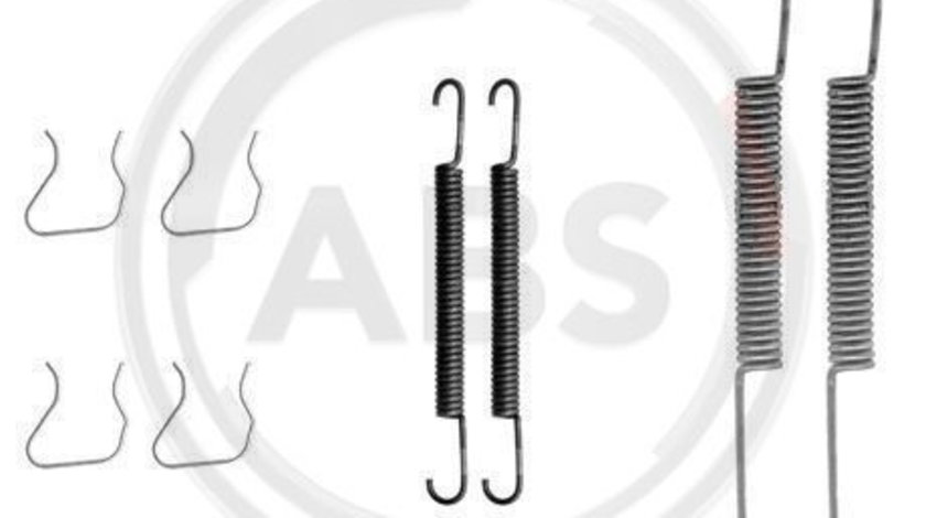 Set accesorii, sabot de frana puntea spate (0631Q ABS) OPEL,VAUXHALL