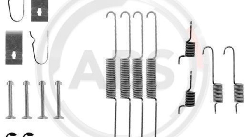 Set accesorii, sabot de frana puntea spate (0636Q ABS) FORD,FORD ASIA / OCEANIA,KIA,MAZDA