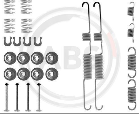 Set accesorii, sabot de frana puntea spate (0643Q ABS) DAIHATSU,TOYOTA