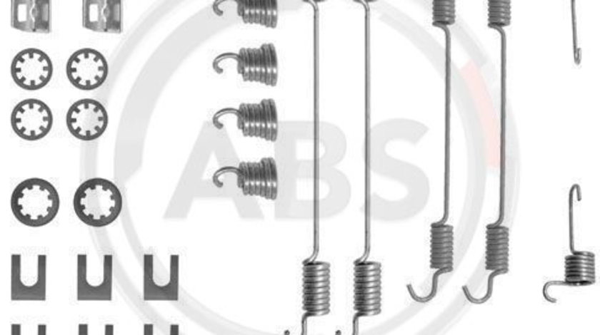 Set accesorii, sabot de frana puntea spate (0656Q ABS) PEUGEOT