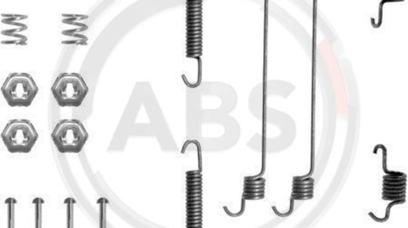 Set accesorii, sabot de frana puntea spate (0657Q ABS) ALFA ROMEO,Citroen,FIAT,LANCIA,RENAULT