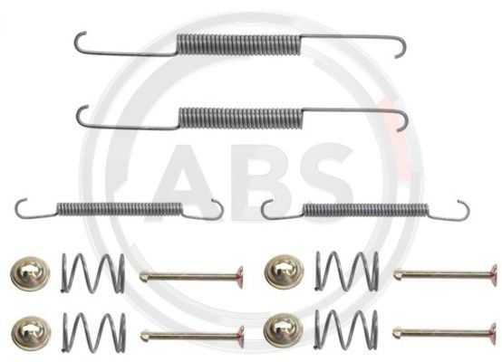 Set accesorii, sabot de frana puntea spate (0659Q ABS) VAUXHALL