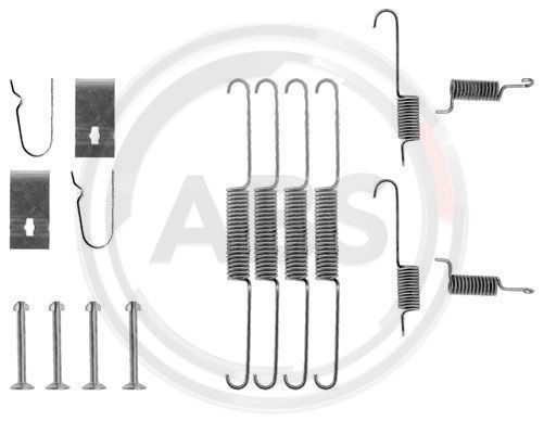 Set accesorii, sabot de frana puntea spate (0663Q ABS) MAZDA